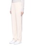 Front View - Click To Enlarge - VINCE - Pleated wide leg satin pants