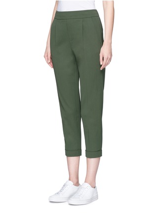 Front View - Click To Enlarge - VINCE - Tapered leg rolled cuff pants