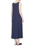 Back View - Click To Enlarge - VINCE - Stretch satin sleeveless maxi dress
