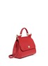Front View - Click To Enlarge - - - 'Miss Sicily' medium leather satchel