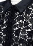 Detail View - Click To Enlarge - LANVIN - Satin panel floral guipure lace jacket