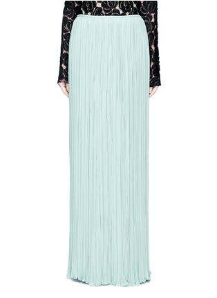 Main View - Click To Enlarge - LANVIN - Pleated silk georgette maxi skirt