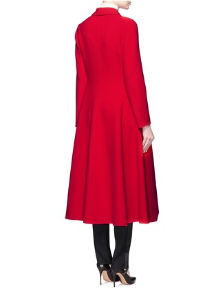 Back View - Click To Enlarge - LANVIN - Wool flannel flare coat