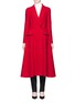 Main View - Click To Enlarge - LANVIN - Wool flannel flare coat
