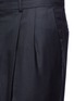 Detail View - Click To Enlarge - PAUL SMITH - Roll cuff wool pants