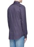 Back View - Click To Enlarge - PAUL SMITH - Diamond foulard print poplin shirt