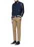 Figure View - Click To Enlarge - PAUL SMITH - Stretch cotton chinos