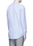 Back View - Click To Enlarge - PAUL SMITH - Dot pinstripe poplin shirt