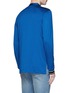 Back View - Click To Enlarge - PAUL SMITH - Band collar mercerised cotton shirt