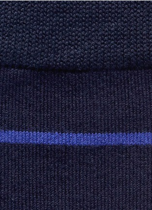 Detail View - Click To Enlarge - PAUL SMITH - 'City Stripe' socks