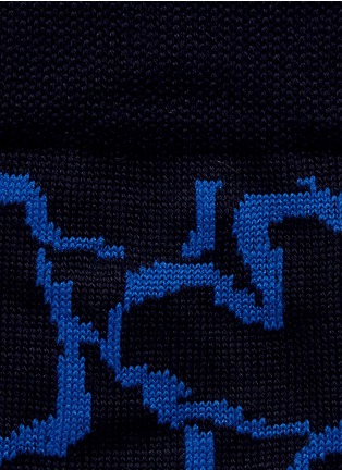 Detail View - Click To Enlarge - PAUL SMITH - Heart chain socks