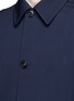 Detail View - Click To Enlarge - PAUL SMITH - Water resistant bonded wool twill coat