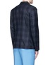 Back View - Click To Enlarge - PAUL SMITH - 'Soho' bouclé check plaid double breasted soft blazer