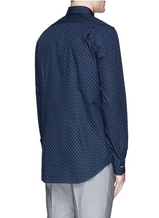 Back View - Click To Enlarge - PAUL SMITH - Paisley print cotton shirt