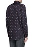 Back View - Click To Enlarge - PAUL SMITH - Mixed motif print cotton shirt