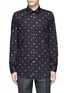Main View - Click To Enlarge - PAUL SMITH - Mixed motif print cotton shirt