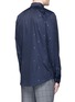 Back View - Click To Enlarge - PAUL SMITH - x Gufram cactus embroidery cotton twill shirt