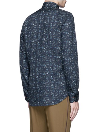 Back View - Click To Enlarge - PAUL SMITH - 'Vine Floral' print cotton shirt