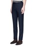 Front View - Click To Enlarge - PAUL SMITH - Wool travel pants