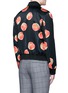 Back View - Click To Enlarge - PAUL SMITH - Peaches print bomber jacket