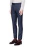 Detail View - Click To Enlarge - PAUL SMITH - 'Soho' contrast check wool suit