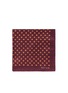 Main View - Click To Enlarge - PAUL SMITH - Stripe polka dot print pocket square