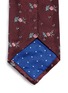 Detail View - Click To Enlarge - PAUL SMITH - Floral embroidery silk tie