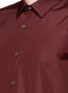 Detail View - Click To Enlarge - PAUL SMITH - Contrast cuff lining cotton shirt
