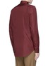 Back View - Click To Enlarge - PAUL SMITH - Contrast cuff lining cotton shirt