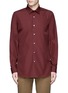 Main View - Click To Enlarge - PAUL SMITH - Contrast cuff lining cotton shirt