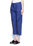 Front View - Click To Enlarge - PORTS 1961 - Ribbon tie zip cuff cropped pants