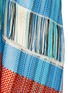 Detail View - Click To Enlarge - PORTS 1961 - Fringe jacquard knit halterneck dress