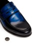 Detail View - Click To Enlarge - JIMMY CHOO - 'Darblay' leather penny loafers
