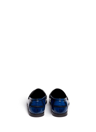 Back View - Click To Enlarge - JIMMY CHOO - 'Darblay' leather penny loafers