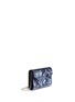 Front View - Click To Enlarge - JIMMY CHOO - 'Candy' crinkle metallic lamé acrylic clutch