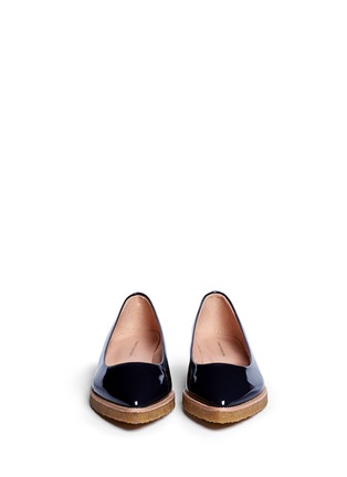 Figure View - Click To Enlarge - FABIO RUSCONI - Patent leather flats