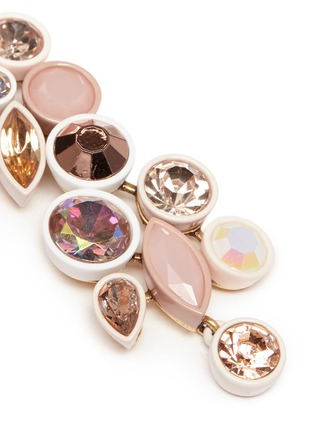 Detail View - Click To Enlarge - J.CREW - Mixed brûlée statement earrings