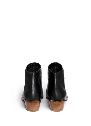 Back View - Click To Enlarge - COLE HAAN - 'Abbot' dual cutout leather ankle boots