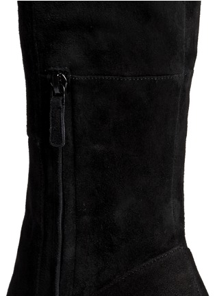 Detail View - Click To Enlarge - COLE HAAN - 'Marina' suede thigh high boots