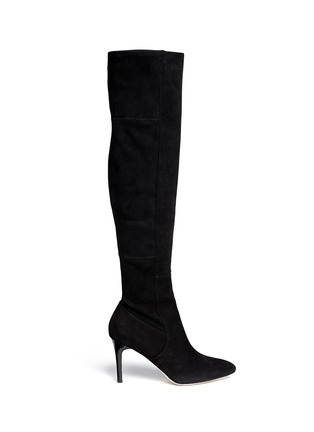 Main View - Click To Enlarge - COLE HAAN - 'Marina' suede thigh high boots