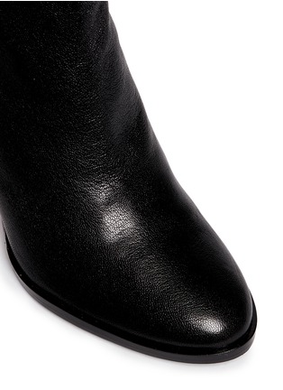 Detail View - Click To Enlarge - COLE HAAN - 'Dey' block heel leather ankle boots