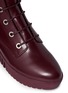 Detail View - Click To Enlarge - OPENING CEREMONY - 'Grunge' lace-up leather platform ankle boots