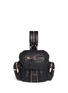 Main View - Click To Enlarge - ALEXANDER WANG - 'Mini Marti' washed leather three-way backpack