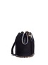 Front View - Click To Enlarge - ALEXANDER WANG - 'Alpha' leather bucket bag