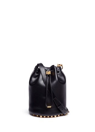 Main View - Click To Enlarge - ALEXANDER WANG - 'Alpha' leather bucket bag