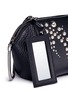 Detail View - Click To Enlarge - ALEXANDER WANG - 'Chastity' large stud leather makeup pouch