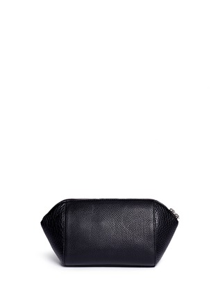 Back View - Click To Enlarge - ALEXANDER WANG - 'Chastity' large stud leather makeup pouch