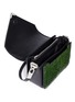 Detail View - Click To Enlarge - ALEXANDER WANG - 'Prisma' small croc embossed leather envelope sling bag