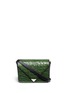 Main View - Click To Enlarge - ALEXANDER WANG - 'Prisma' small croc embossed leather envelope sling bag