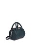 Front View - Click To Enlarge - ALEXANDER WANG - 'Mini Rockie' pebbled matte leather duffle bag